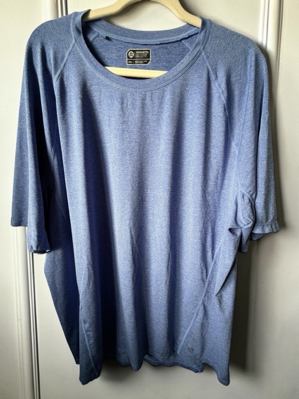 Mondetta Outdoor Project Blue Performance Tee XXL Moisture Wicking